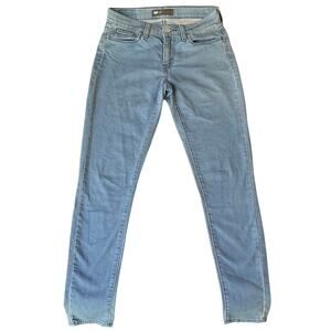 Levi’s Women Denim Jeggings size 27 x 30 Blue Mid Rise Super Stretch